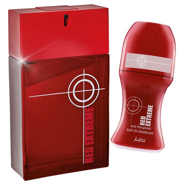 Red extreme perfume by justine new arrivals