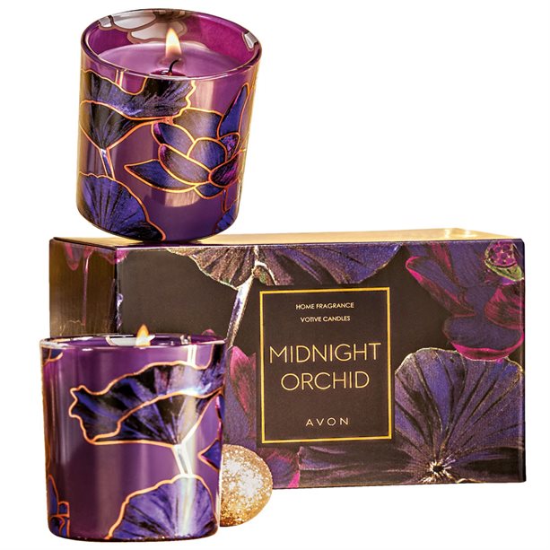 The Dark Orchid Candles Set