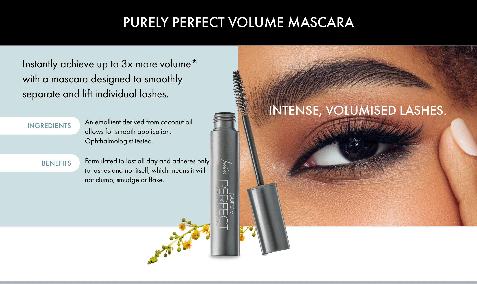 Purely Perfect Black Volume Mascara
