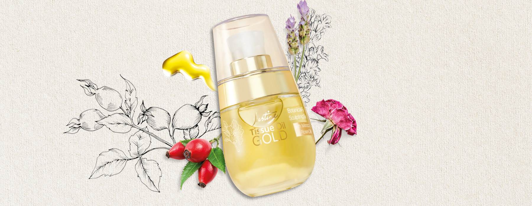 Tissue Oil Gold Botanical Facial Sculpting Serum