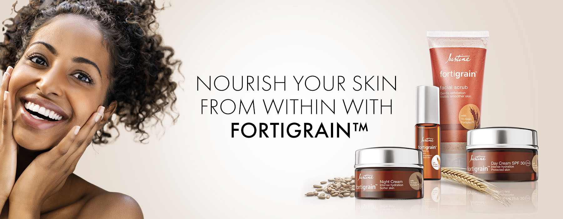 Nourish your skin from within with FortiGrain™