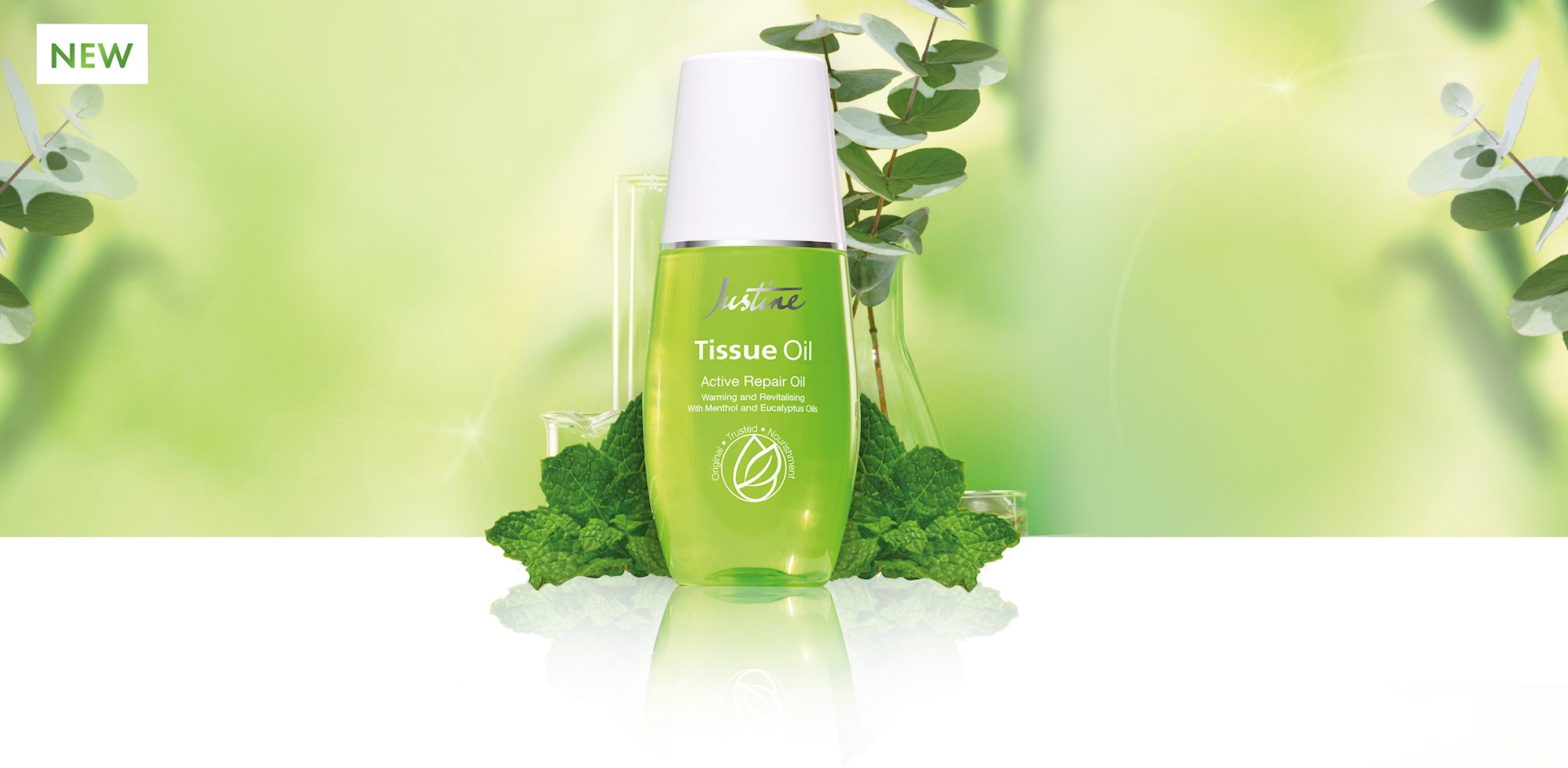 Justine Introduces a new Tissue Oil Innovation for Active Lifestyle Consumers
