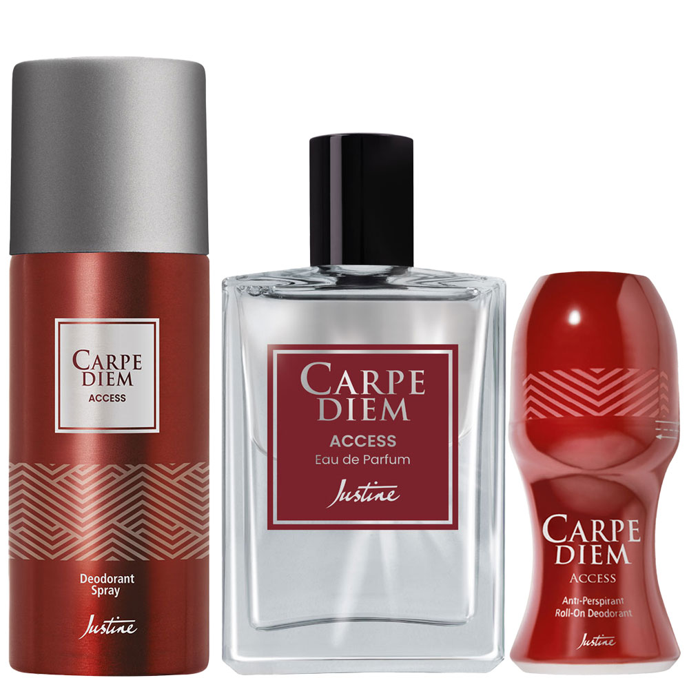 Carpe Diem Access Eau de Parfum 100ml, Deodorant Spray & Roll-On Deodorant