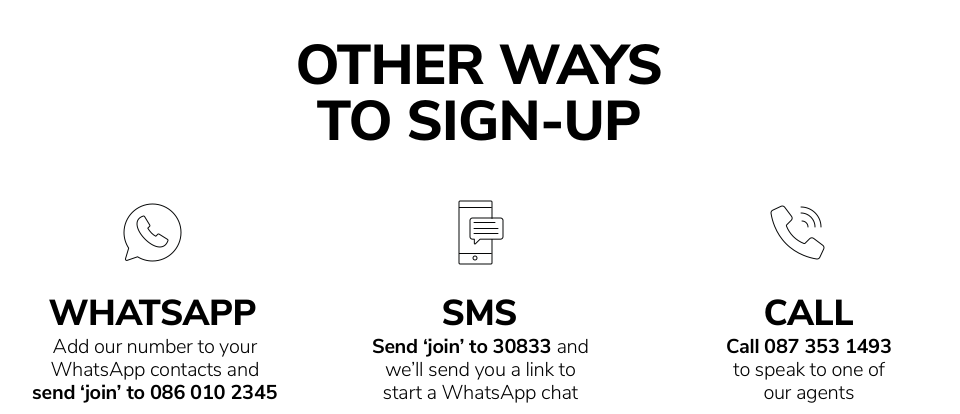 signup banner